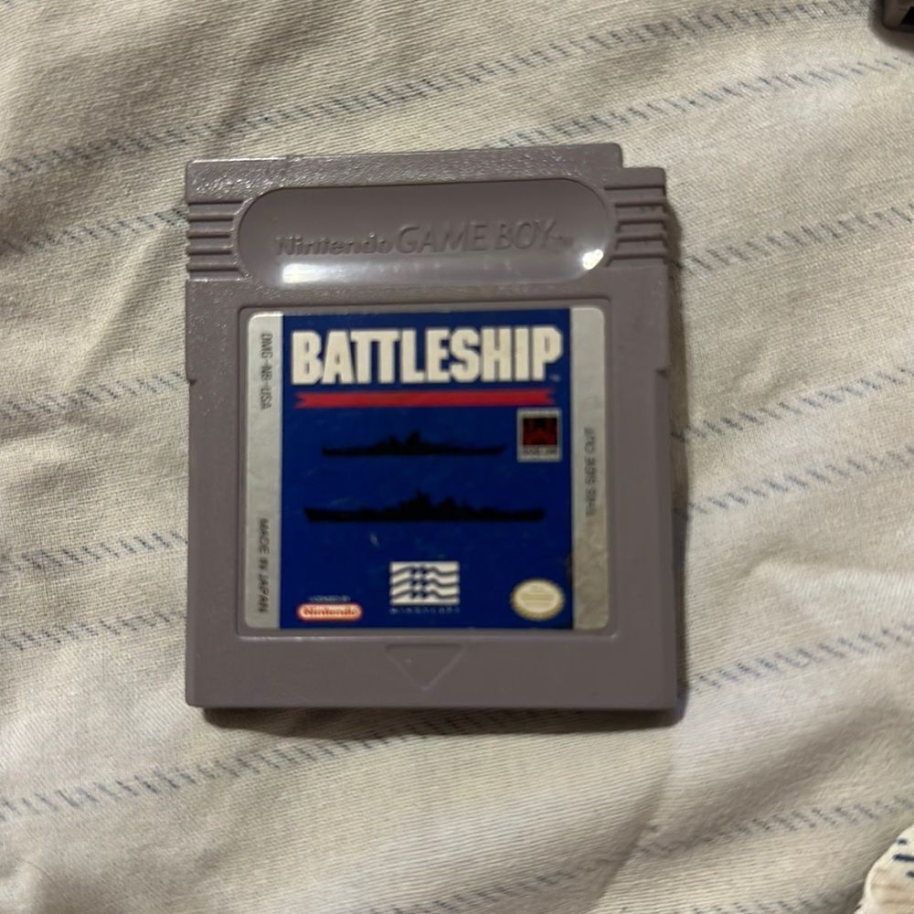 Nintendo GameBoy Battleship Game